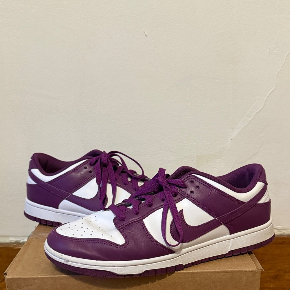 Purple Nike Dunks